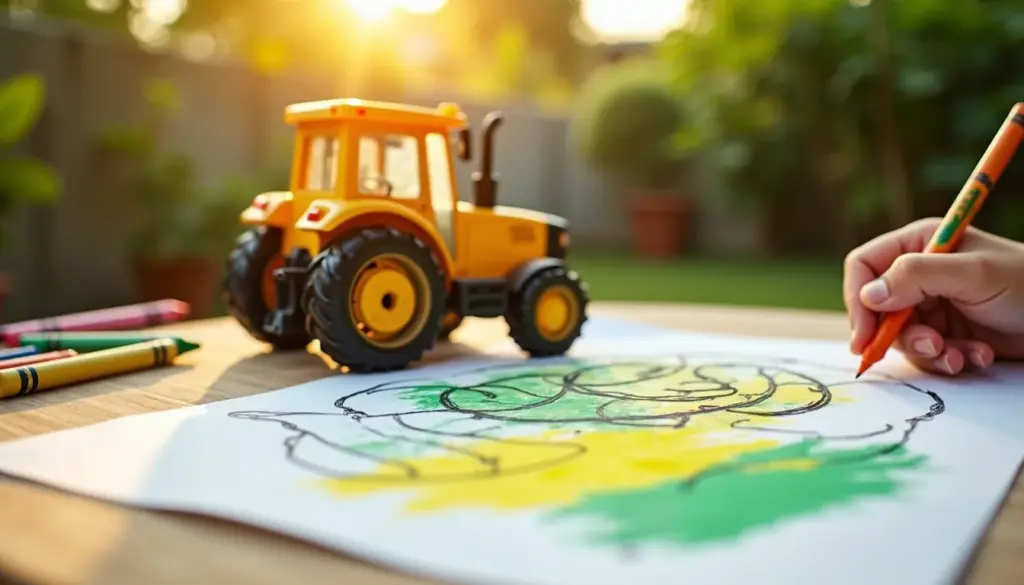 35 desenhos de trator para colorir grátis e imprimir